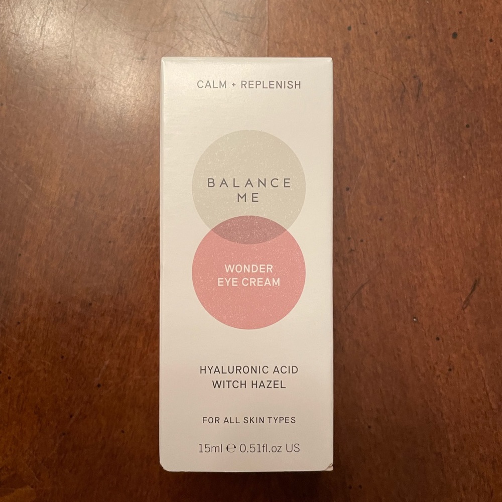 Balance me eye cream